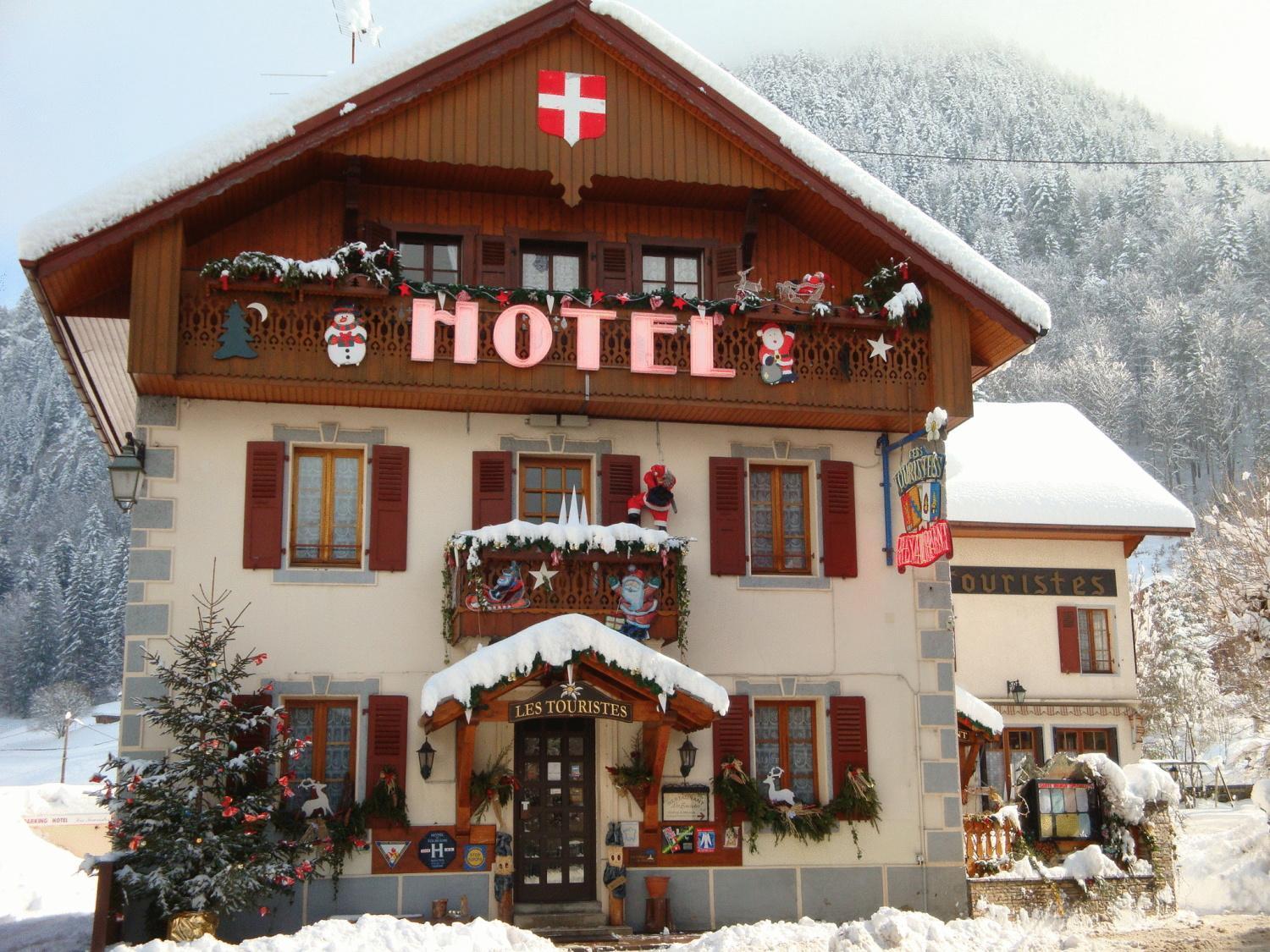 Les Touristes Hotel Abondance Ngoại thất bức ảnh